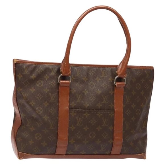 LOUIS VUITTON Monogram Sac Weekend PM Hand Bag M42425 LV Auth th6263 - Picture 14 of 16
